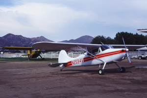 Aircraft #21 - Cessna 170 N2594V, first flown 16 Jul 1977 from Falcon Field, Mesa, AZ (KFFZ) with owner Greg Trebon