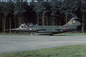 Aircraft #31 - Lockheed CF-104D Canadian Forces 104658, first flown 19 Aug 1980 from Soesterberg AB, Netherlands with Maj. John David