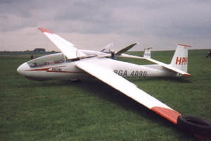 Aircraft #48 - SZD 9 Bocian BGA 4090 HPH, first flown 15 May 1999 at The Park (X2KD) in Kingston Deverill, UK with Mike Edwards