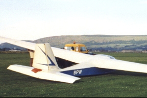 Aircraft #51 - Slingsby Capstan T.49 BPW, first flown 6 Aug 1999 from Bellarena, Northern Ireland with Ron Lapsley