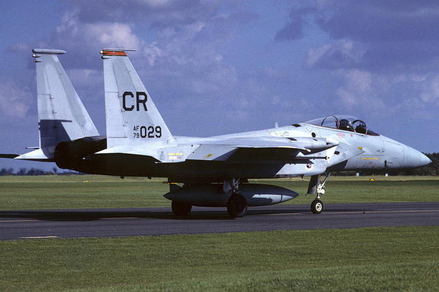 My first F-15, 79-029 in the early 80's at Soesterberg AB, NL.