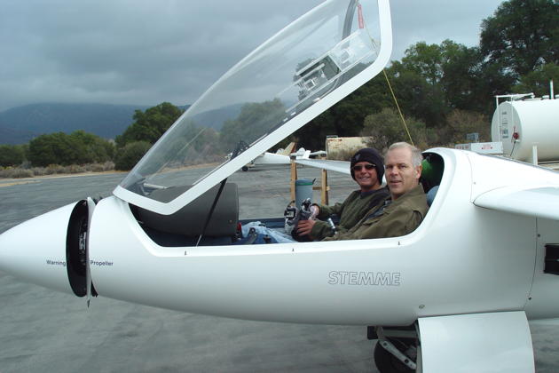 Getting ready to launch with Garret Willat in the Stemme S10-VT at Warner Springs, CA.