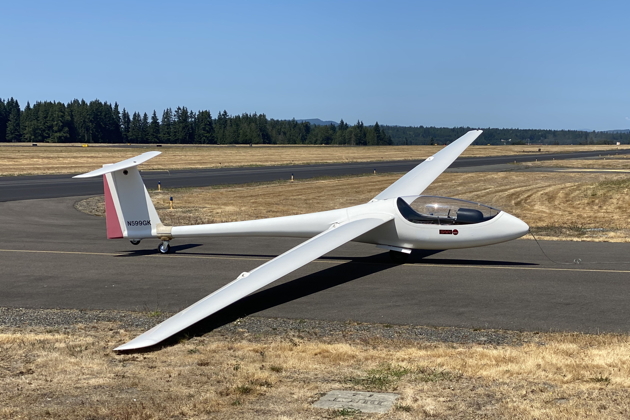 The Tetra-15/HP-24 in its no winglet configuration after a successful test flight on 27 July 2021.