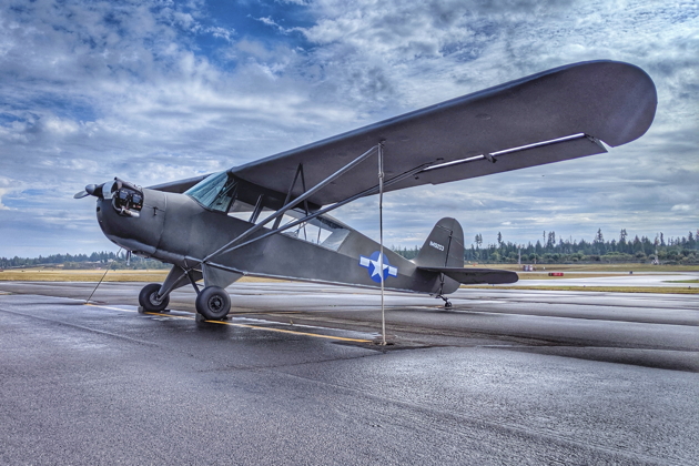 Dan Barry's Aeronca L-3 N49203. Photo by Alex Munro.