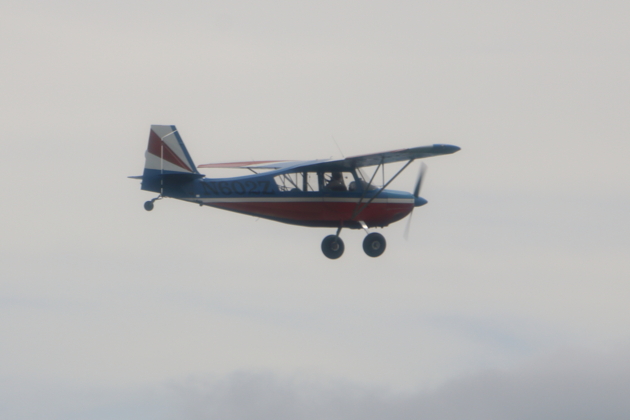 Alex Munro's Citabria N602Z in-flight as L-Bird #3.