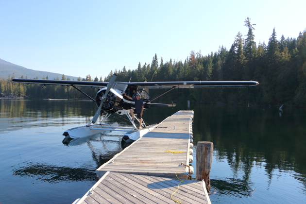 N89WZ at the Tanglefoot Seaplane Base, ID (D28) after some great Beaver flying. Photo by Kevin Franklin.