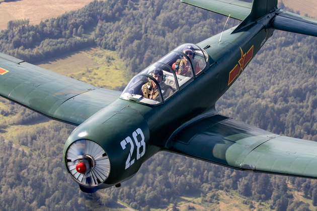 Up close in the Nanchang. Photo by the Skyvan Aviation PhotoCrew.