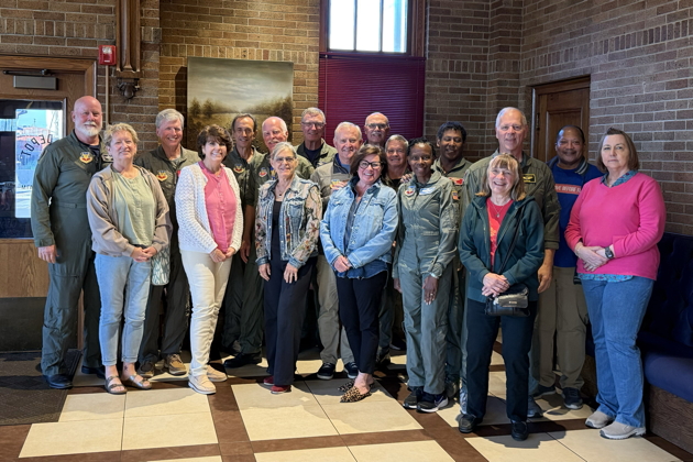 5th Fighter Eagle Drivers and spouses.